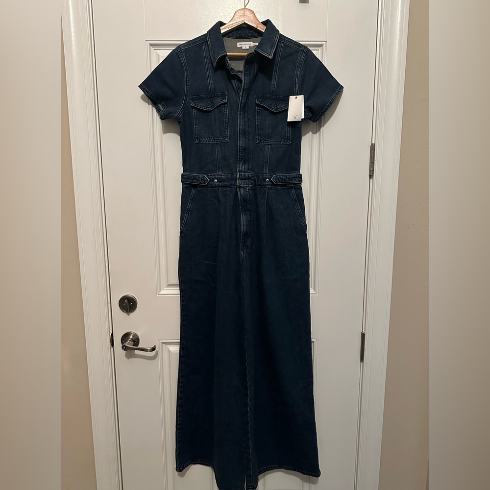 NWT Good American Fit for Success Pleated Jumpsuit - Picture 7 of 13